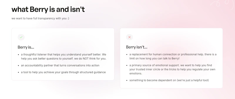 Berry screenshot 6