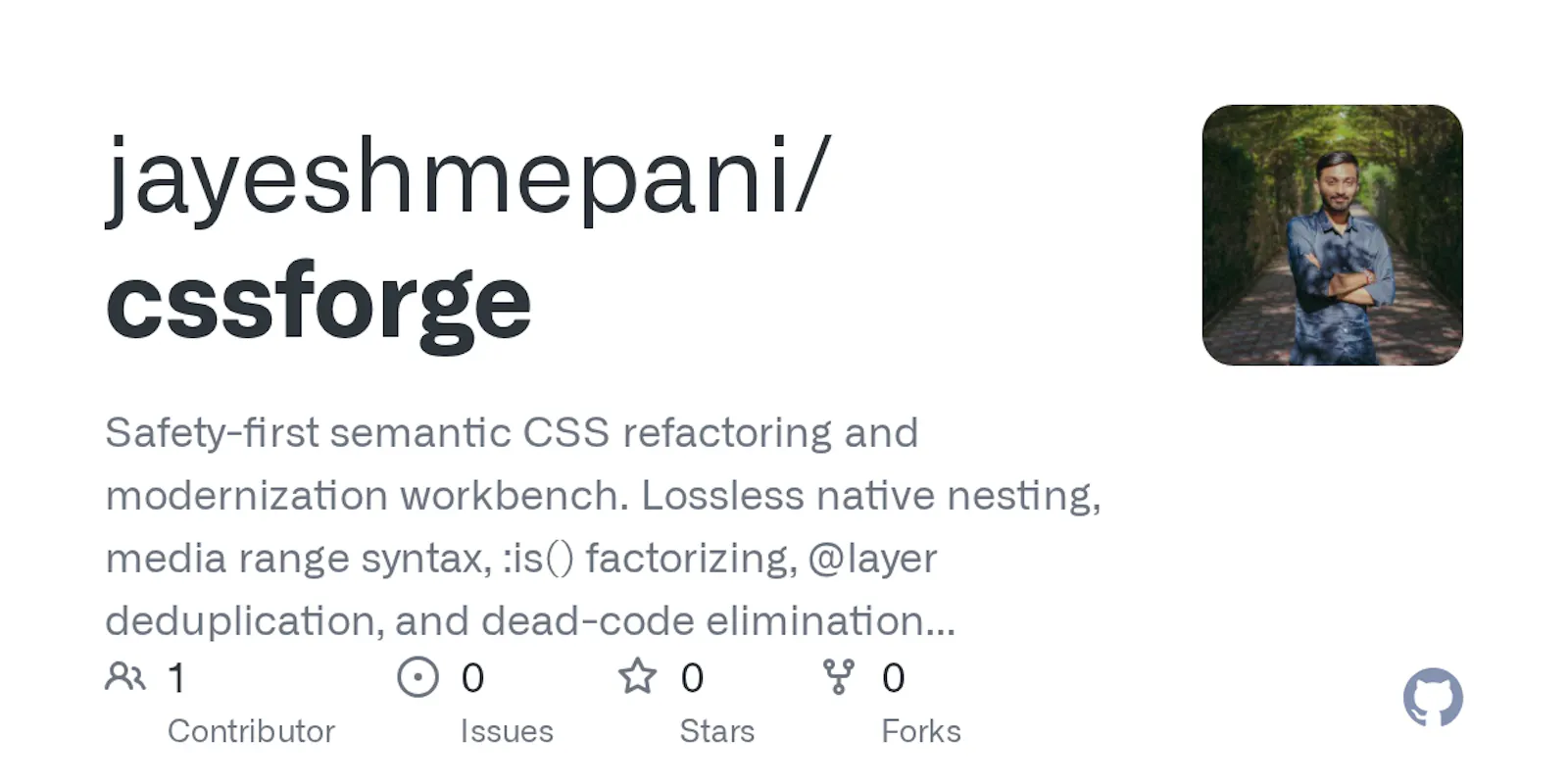 CSSForge screenshot 1