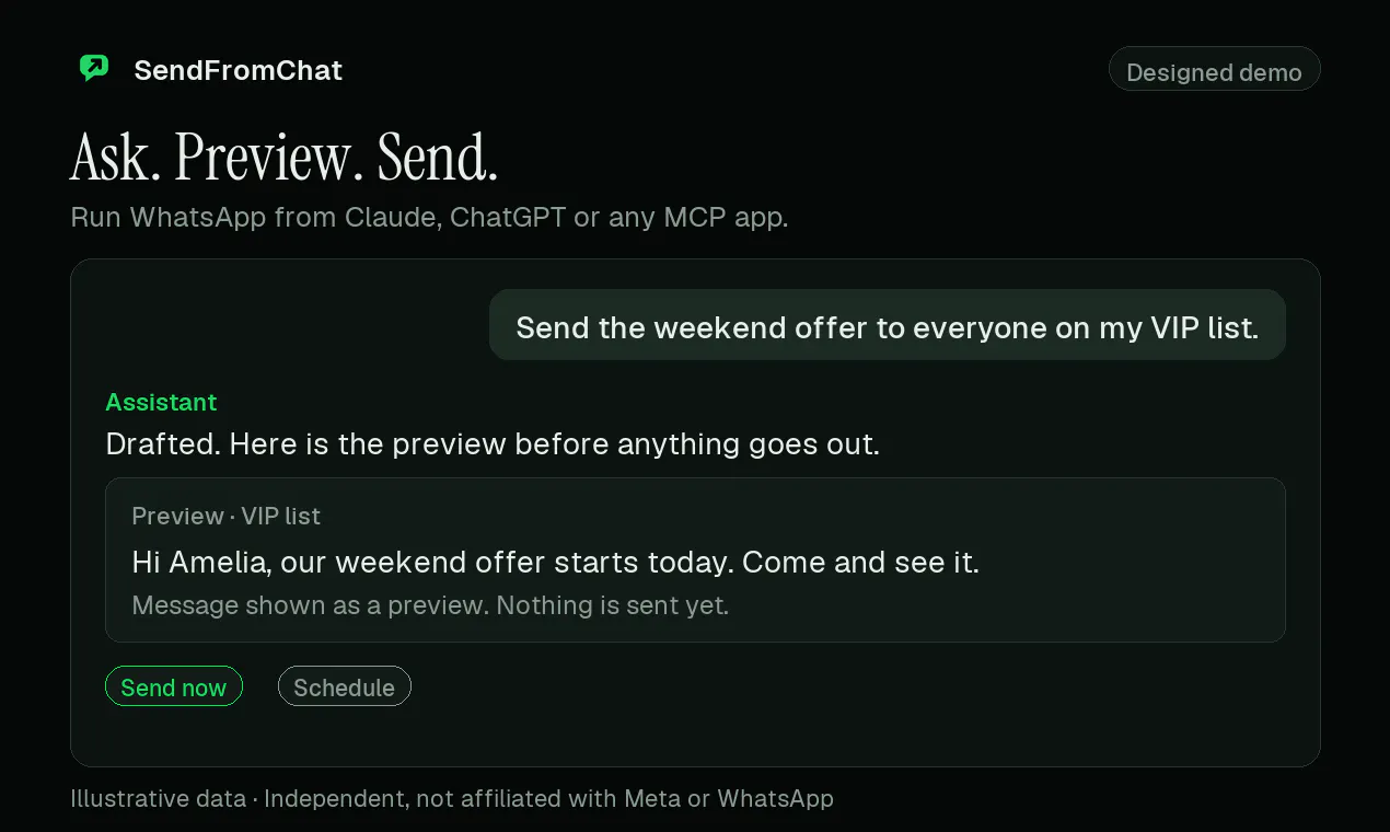 SendFromChat gallery image