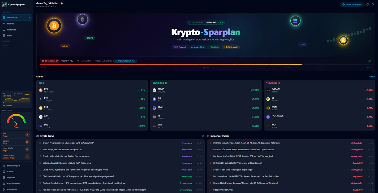 Krypto-Sparplan (German) screenshot 2