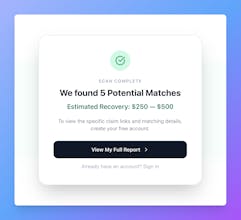 FoundMoney — Find Money You're Owed gallery image