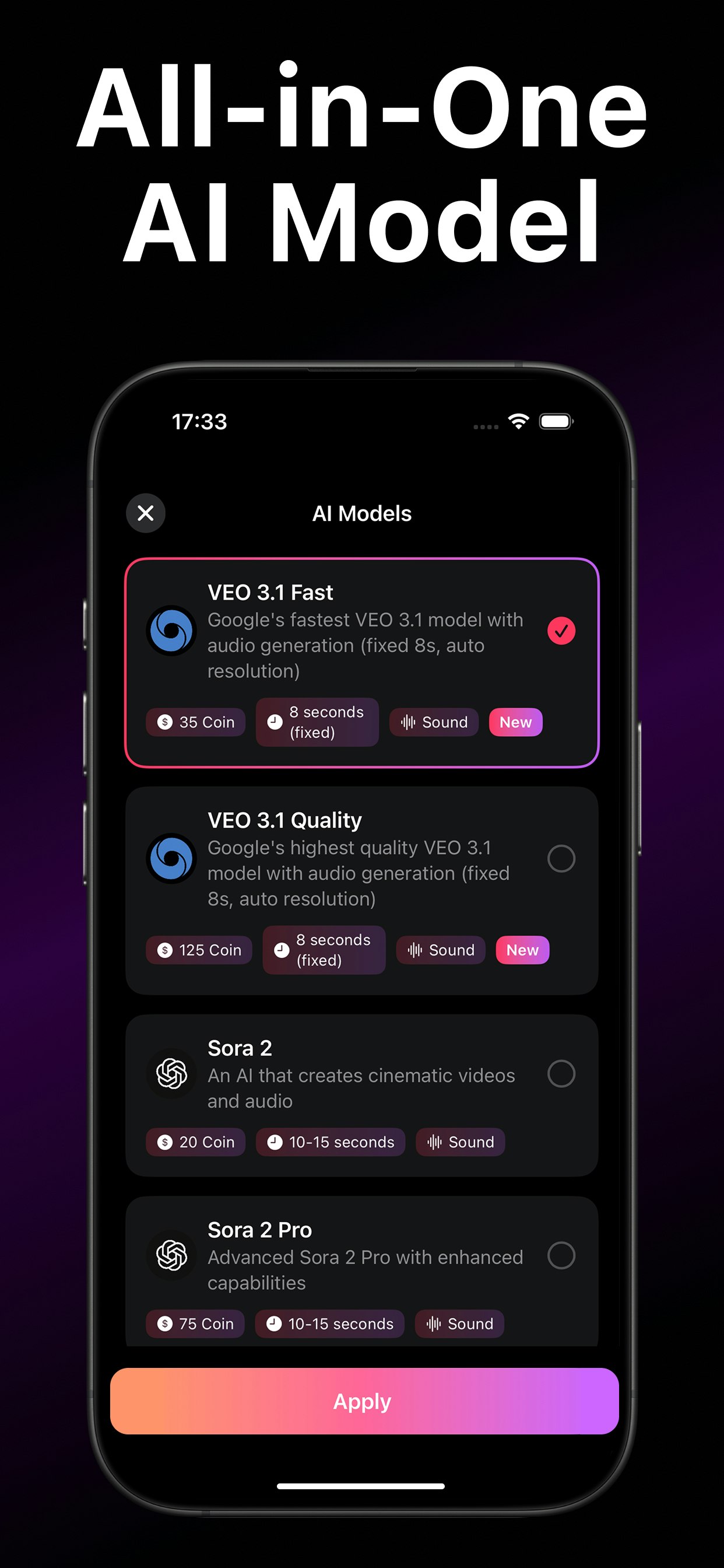AI Video Creator - SennAI - Main product screenshot demonstrating key features and user interface