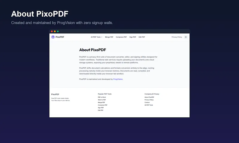 PixoPDF screenshot 4