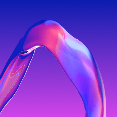 Fondo de 3D abstracto holográfico
