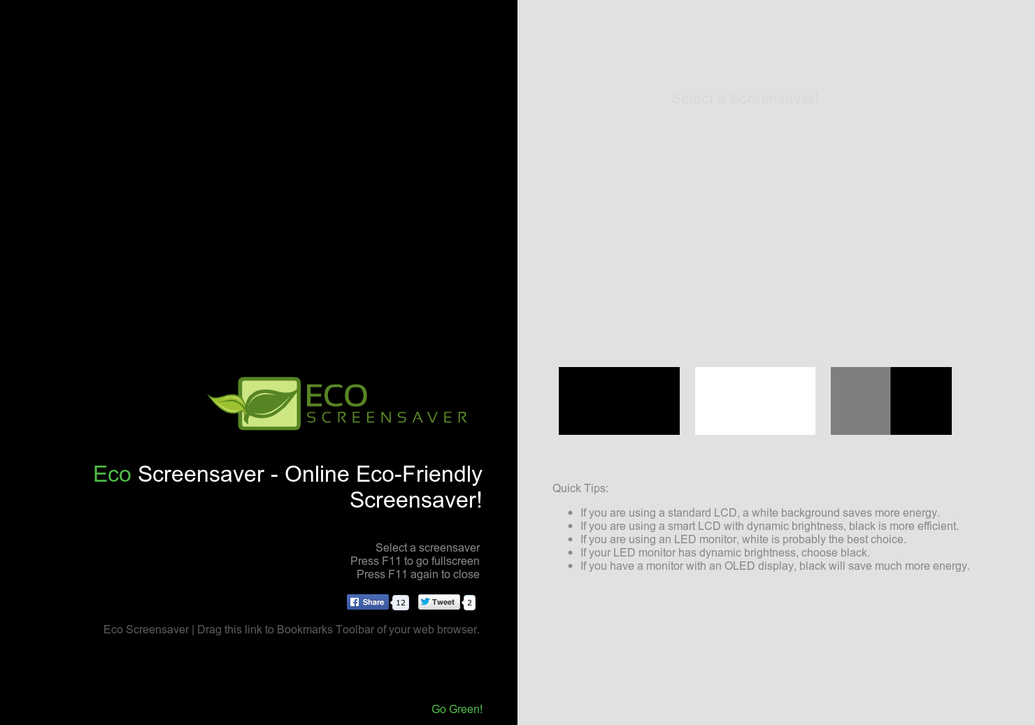 Eco Screensaver gallery image
