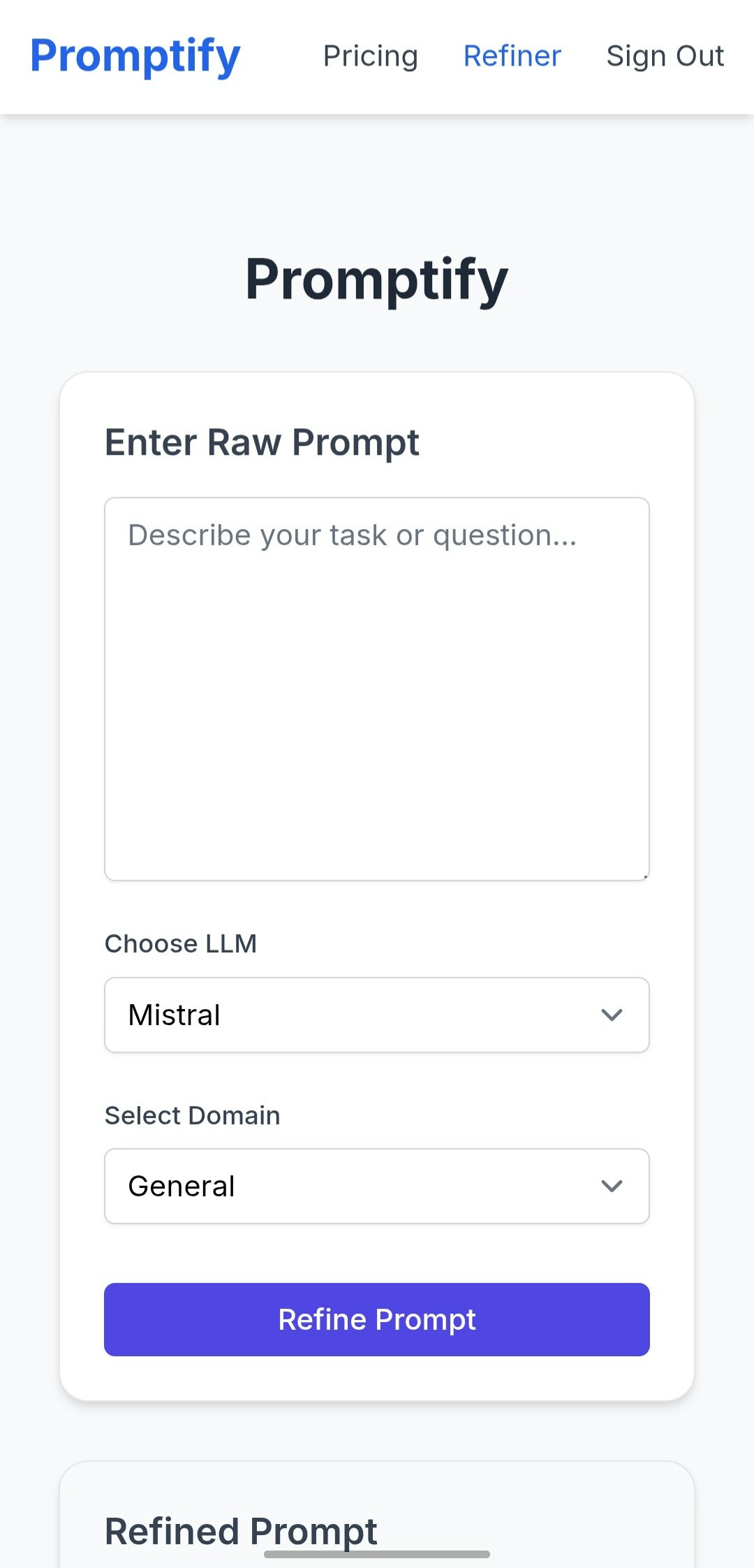 Promptiify gallery image