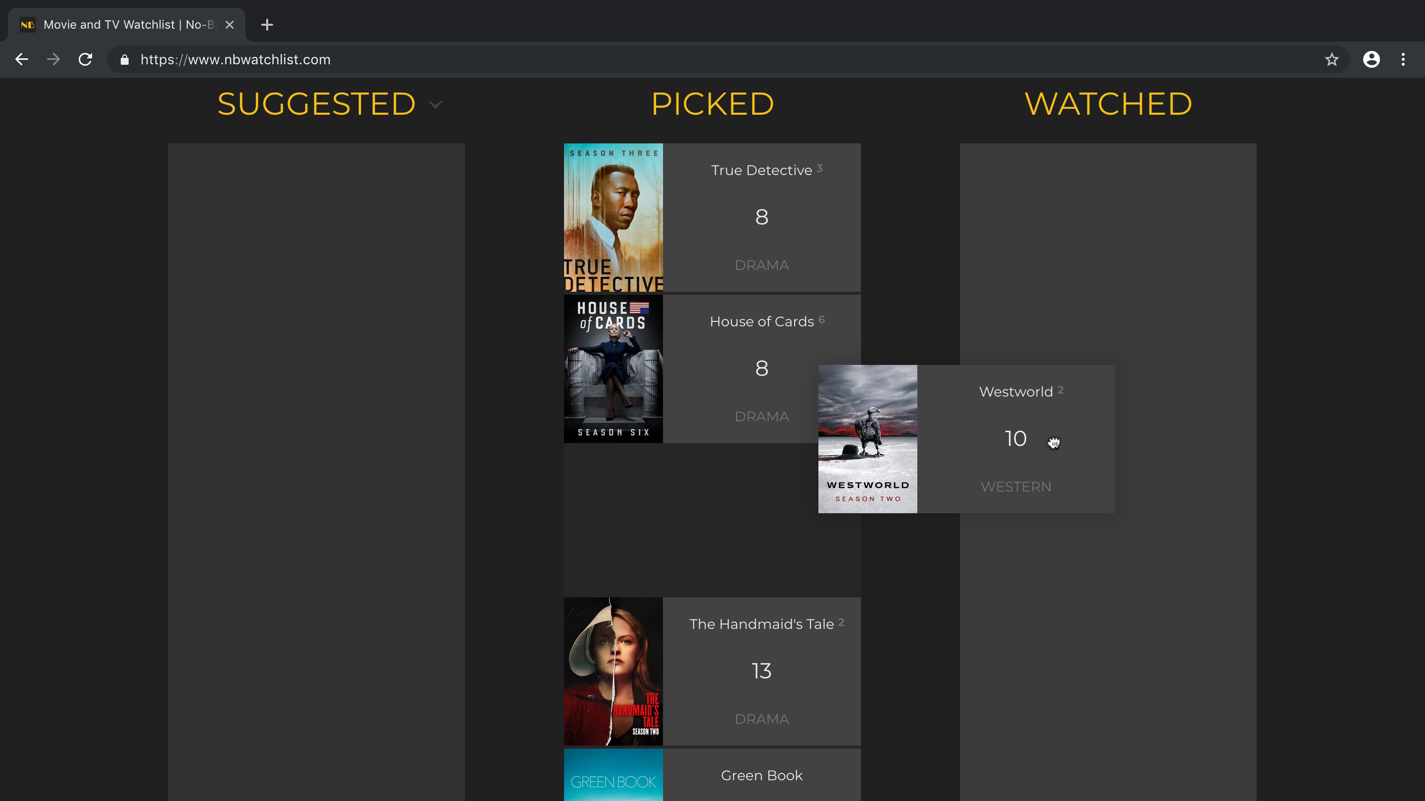 No-Brainer Watchlist gallery image