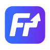 FinForecast Financial Forecasting App - Product Hunt launch logo and brand identity
