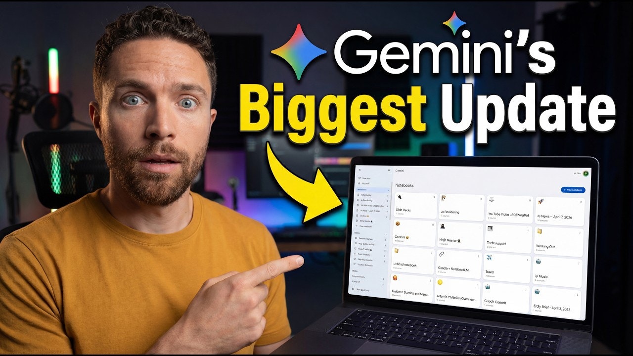 Notebooks in Gemini gallery image