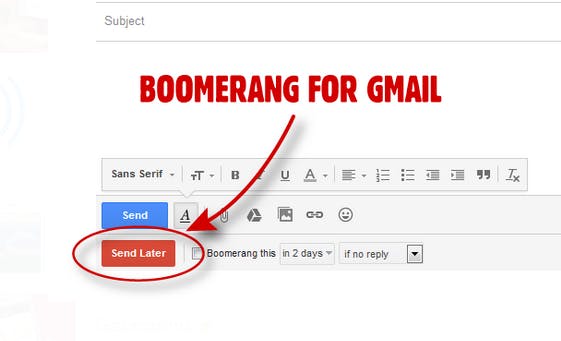 boomerang for gmail app icon
