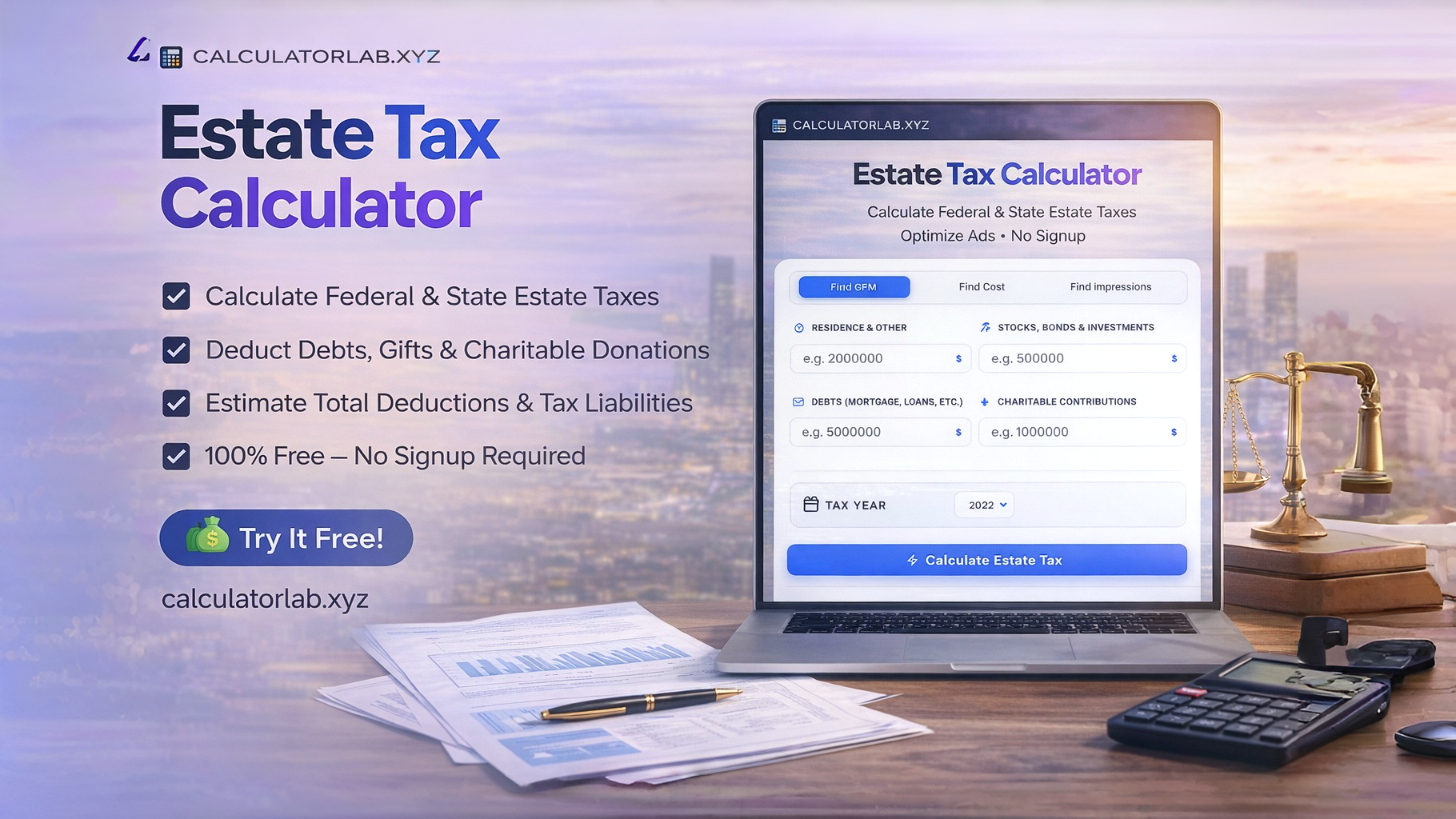 Estate Tax Calculator for Smart Planning gallery image
