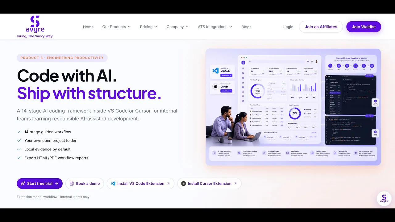 Savyre AI Coding Workflow gallery image
