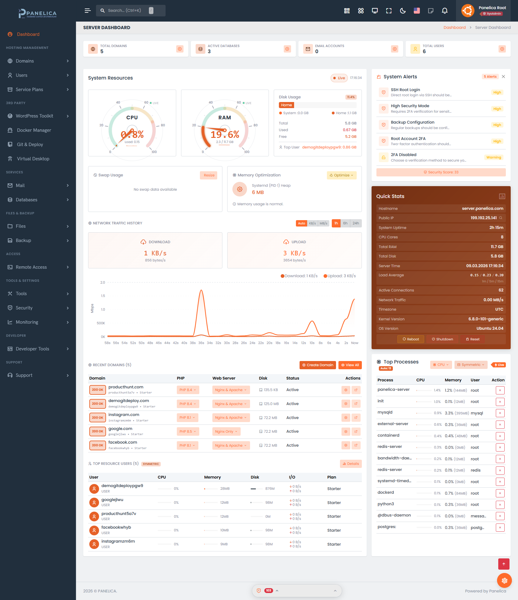 Modern Server Management gallery image