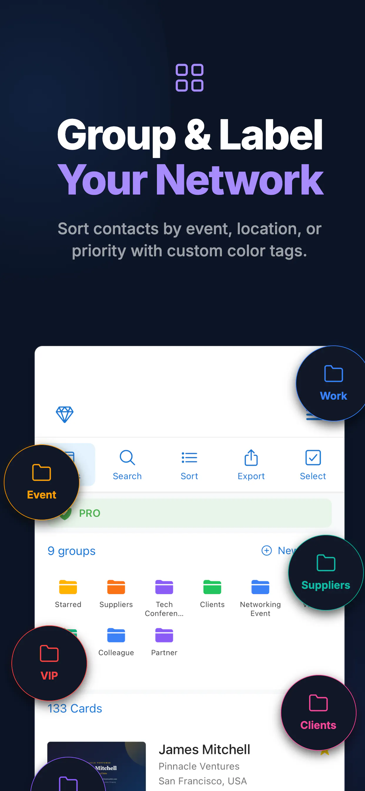 Nexio - Business Card Scanner gallery image