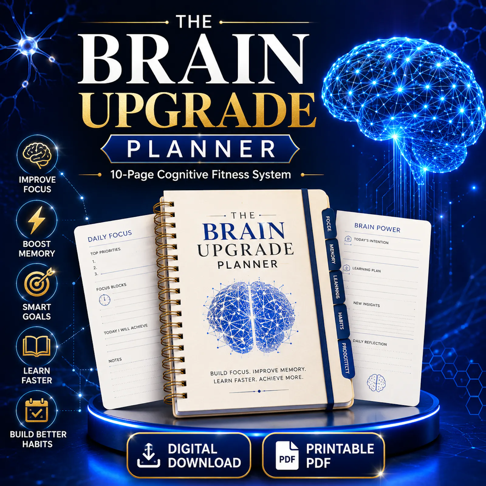 The Brain Upgrade Planner |Think Smarter screenshot 2