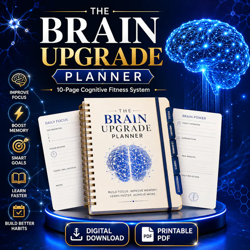 The Brain Upgrade Planner |Think Smarter screenshot 2
