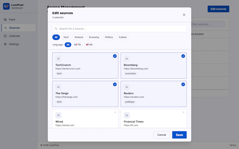 LumiPost screenshot 3