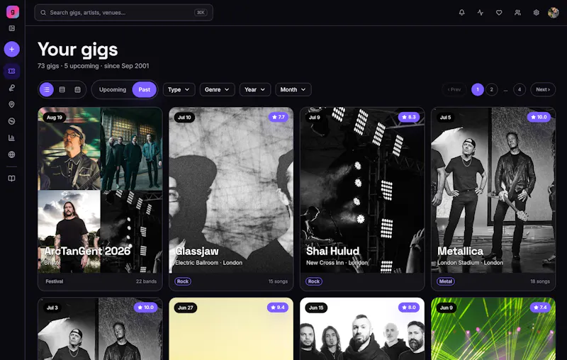 gigstr screenshot 1