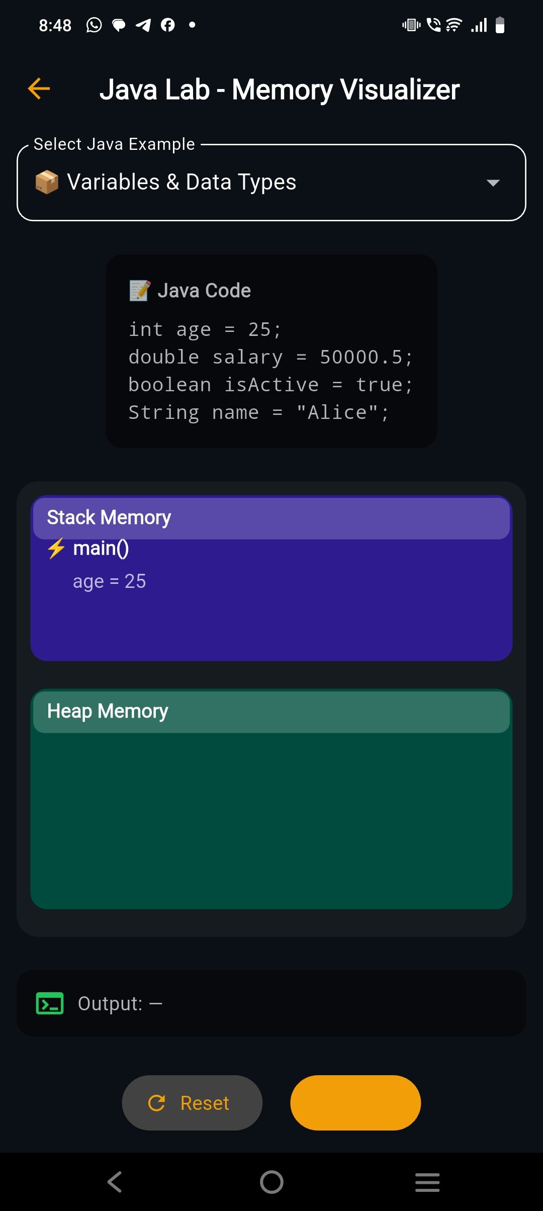 Java Visual Learning 