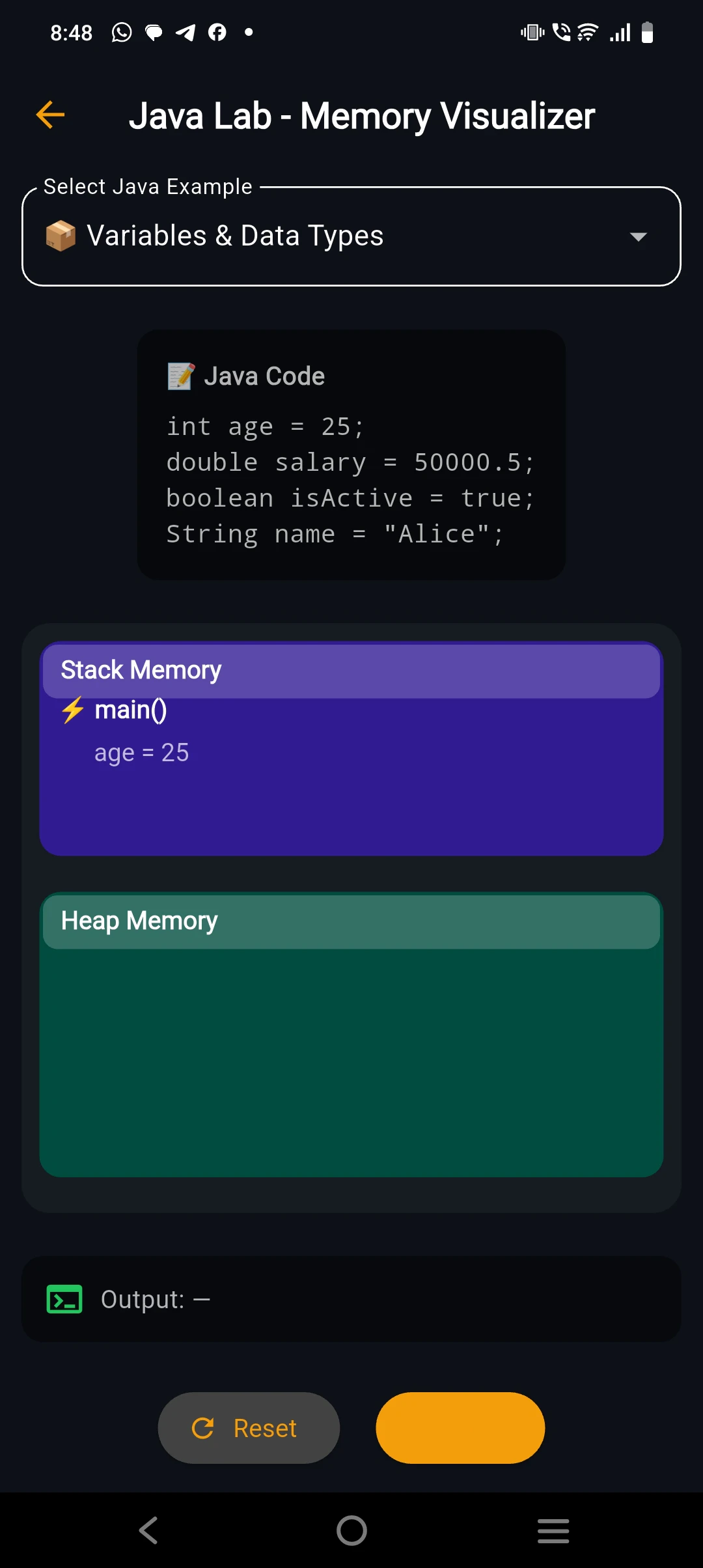 Java Visual Learning 
