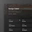 Design Cases - UI Challenges