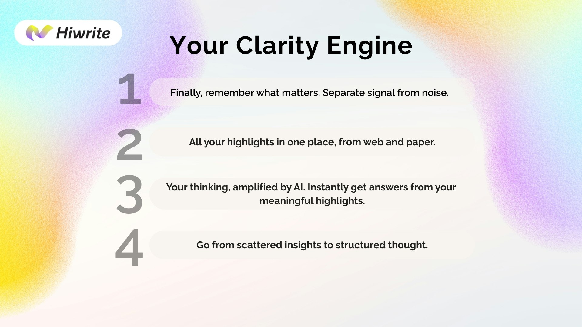 Mídia 7 de HiWrite: Ai Highlighter