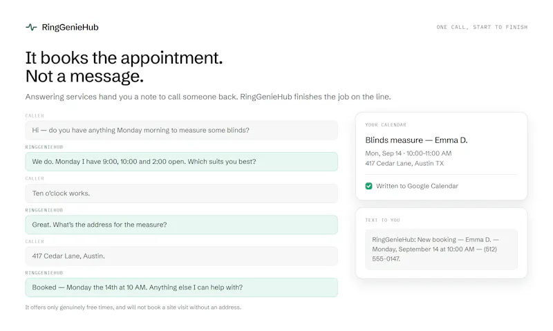 RingGenieHub screenshot 1