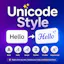 Unicode Style