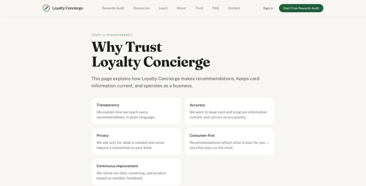 Loyalty Concierge gallery image