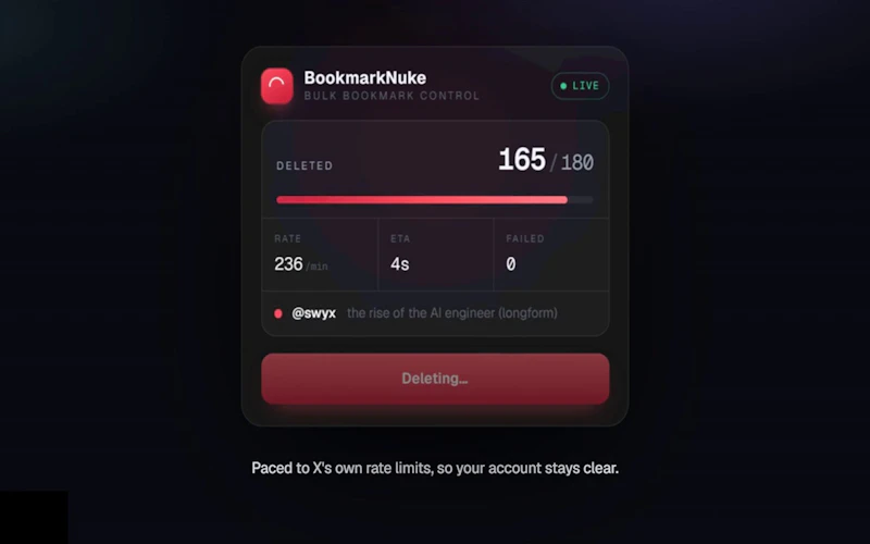 BookmarkNuke screenshot 5