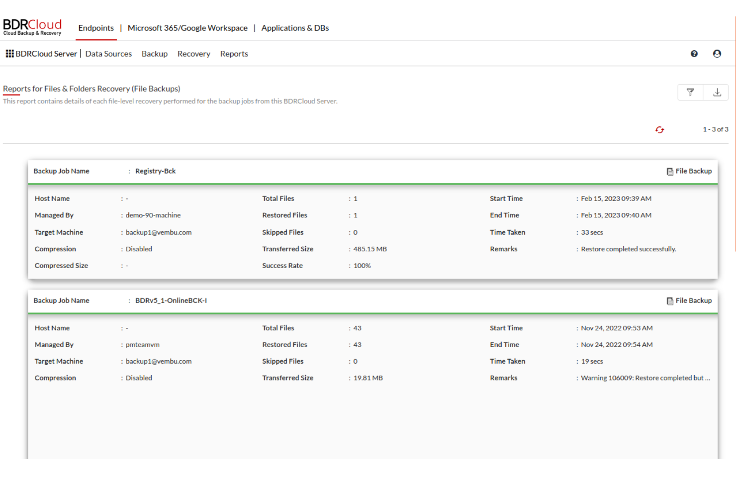 Média Bdrcloud - Logiciel de sauvegarde et de récupération du cloud sécurisé et rentable 1