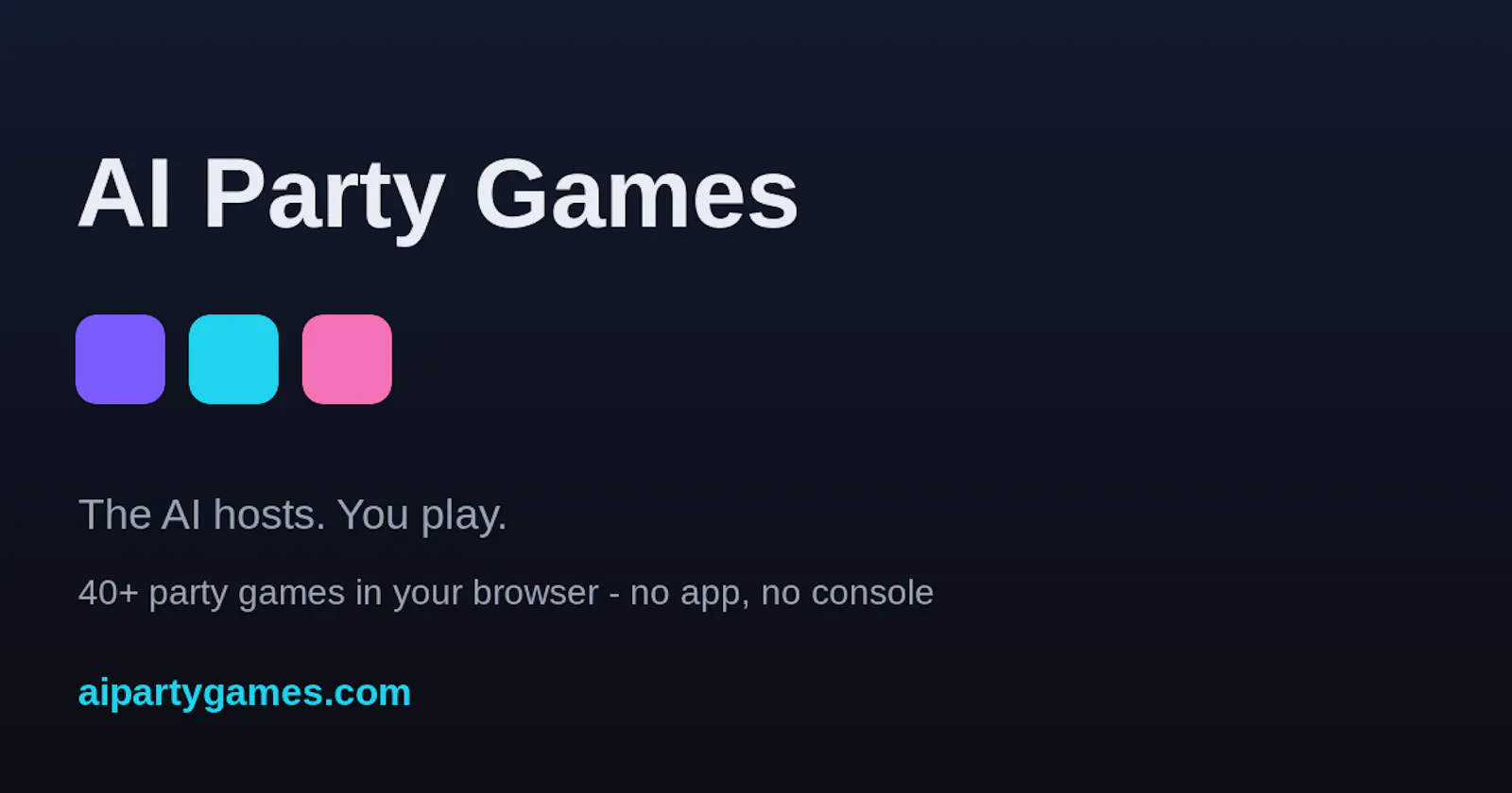 AIPartyGames.com screenshot 1