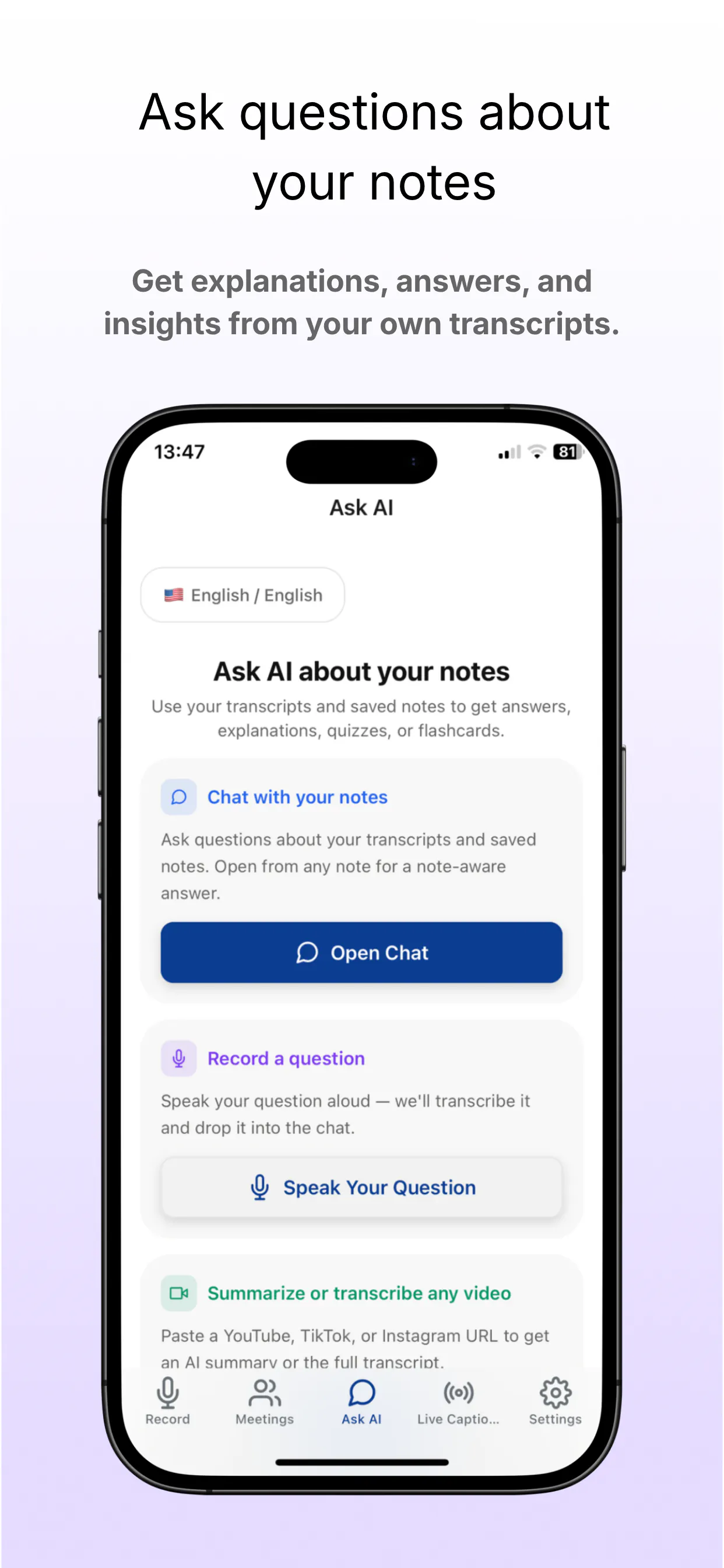 ClearScribe AI gallery image
