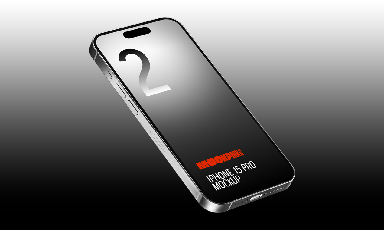 iPhone 15 Pro Mockups media 1