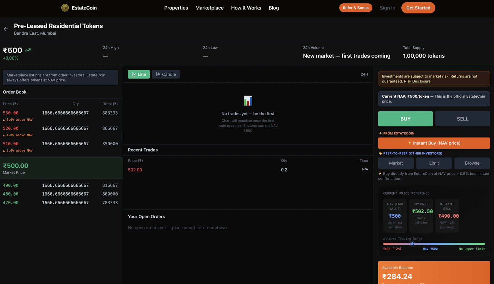 EstateCoin screenshot 4