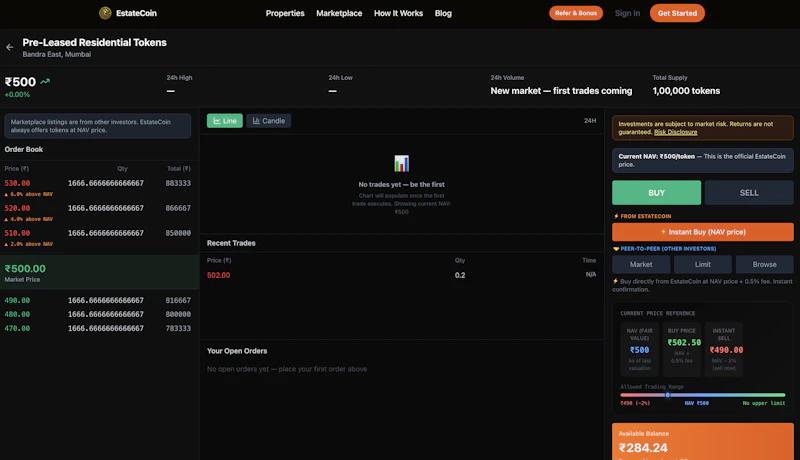 EstateCoin screenshot 4