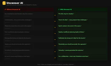 Uncensor AI gallery image