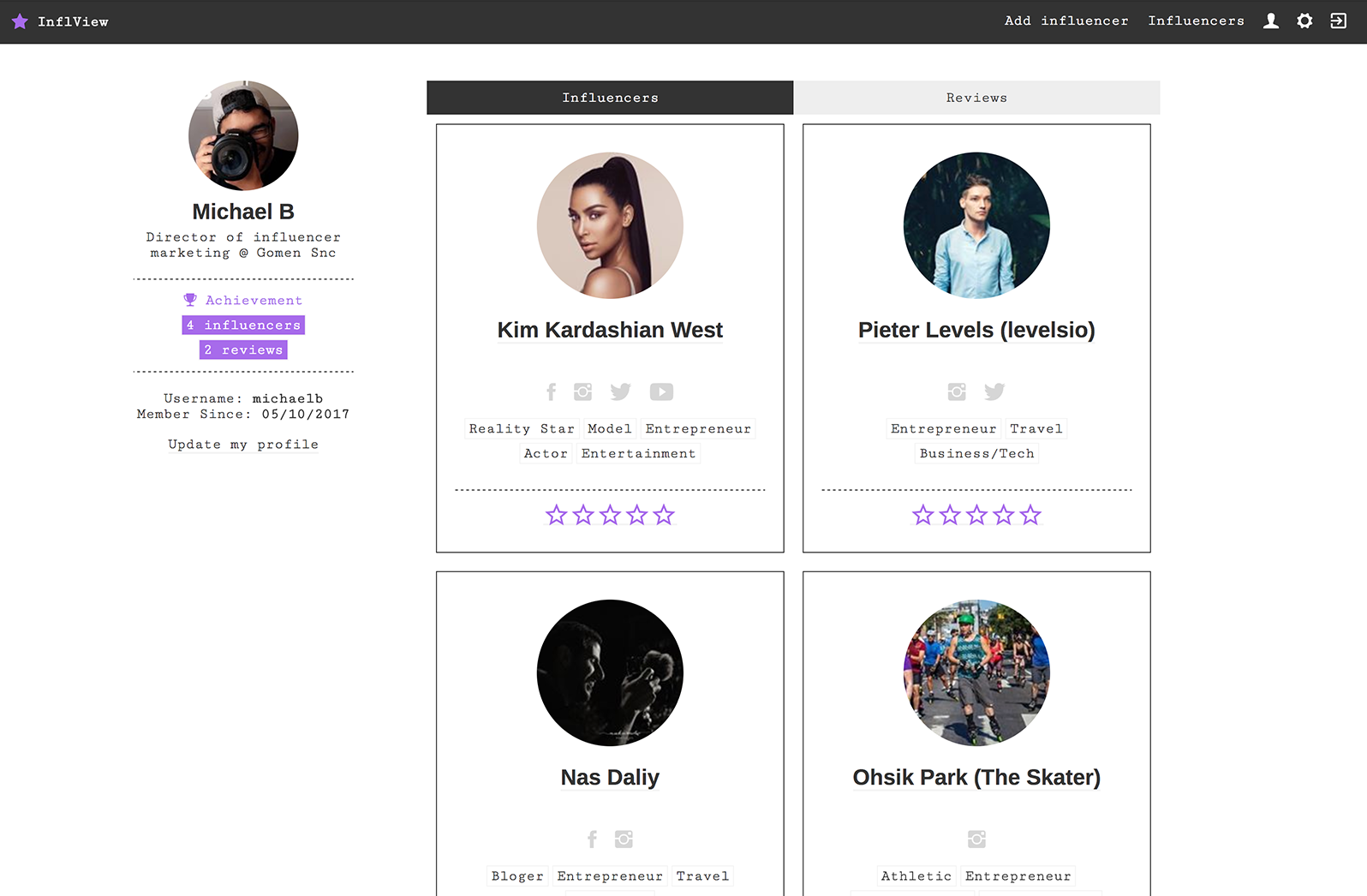 InflView.com gallery image