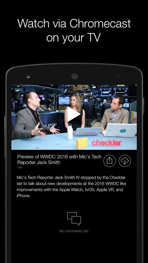 Cheddar Tech News for Android gallery image