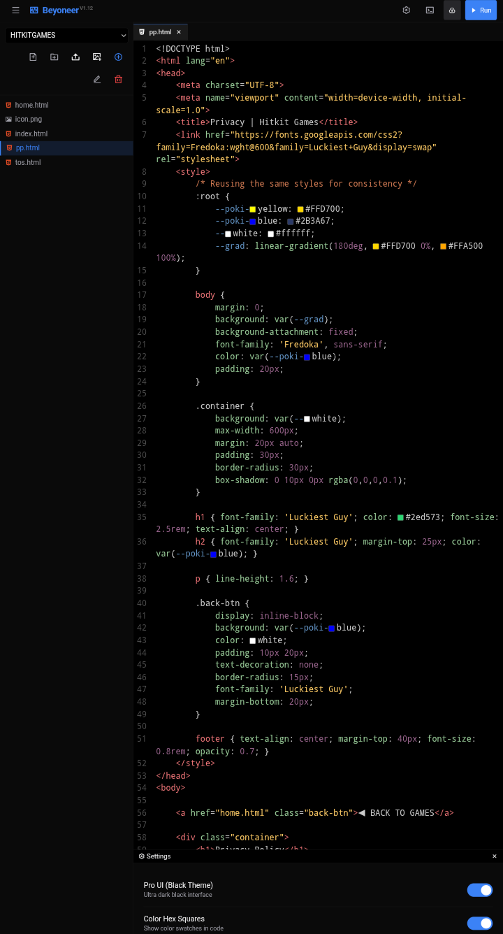 Beyoneer IDE gallery image