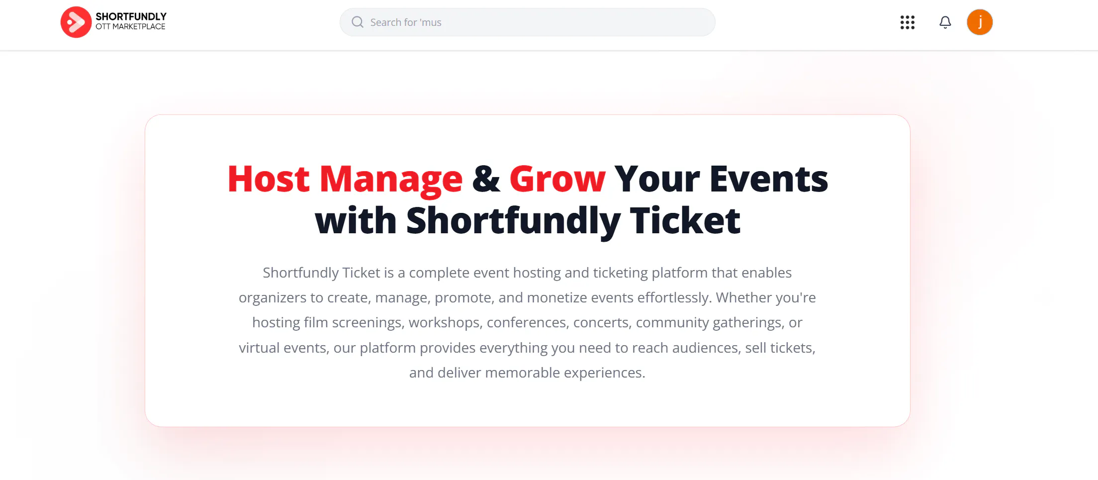 Shortfundly Ticket gallery image