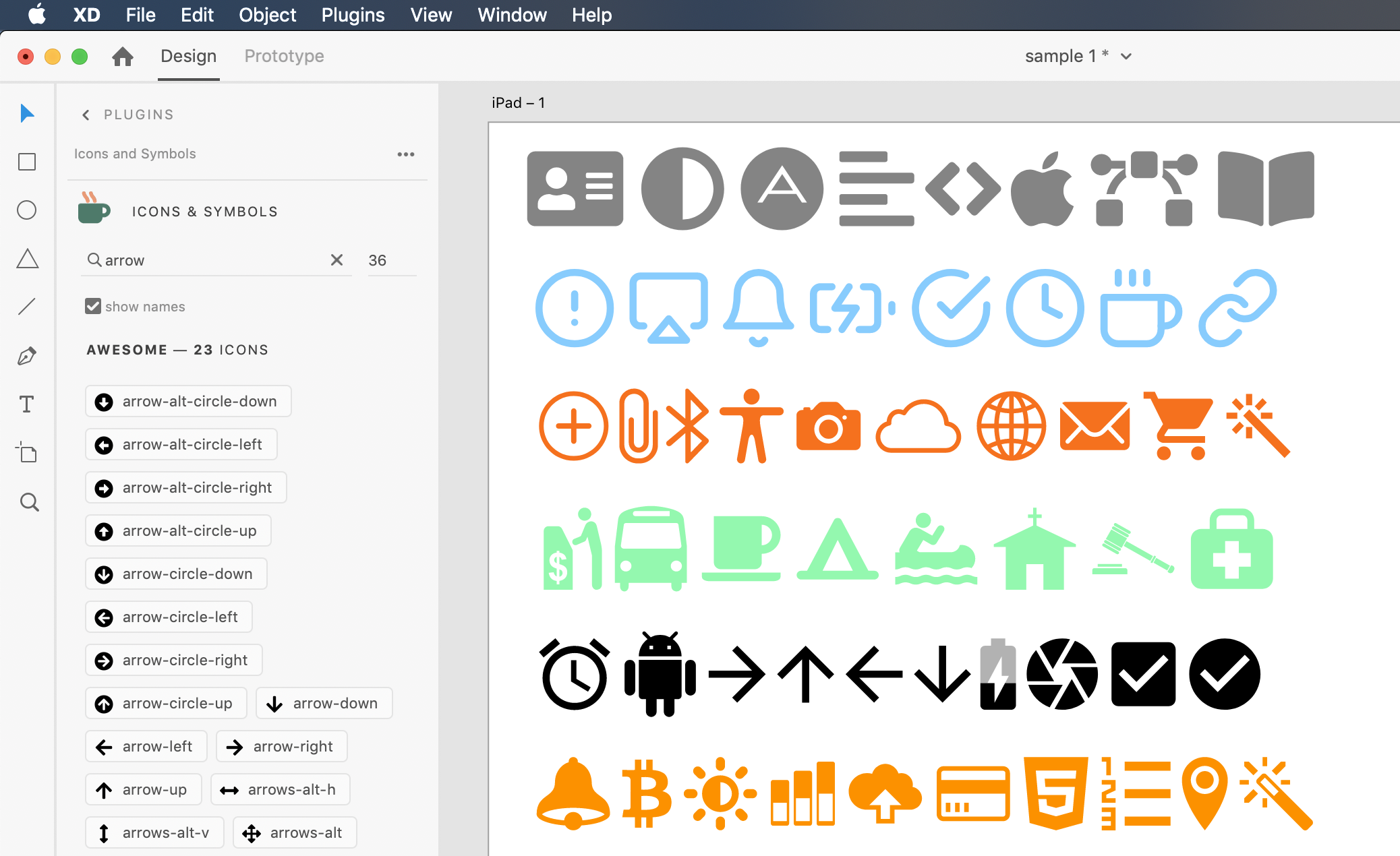 Icons and Symbols gallery image