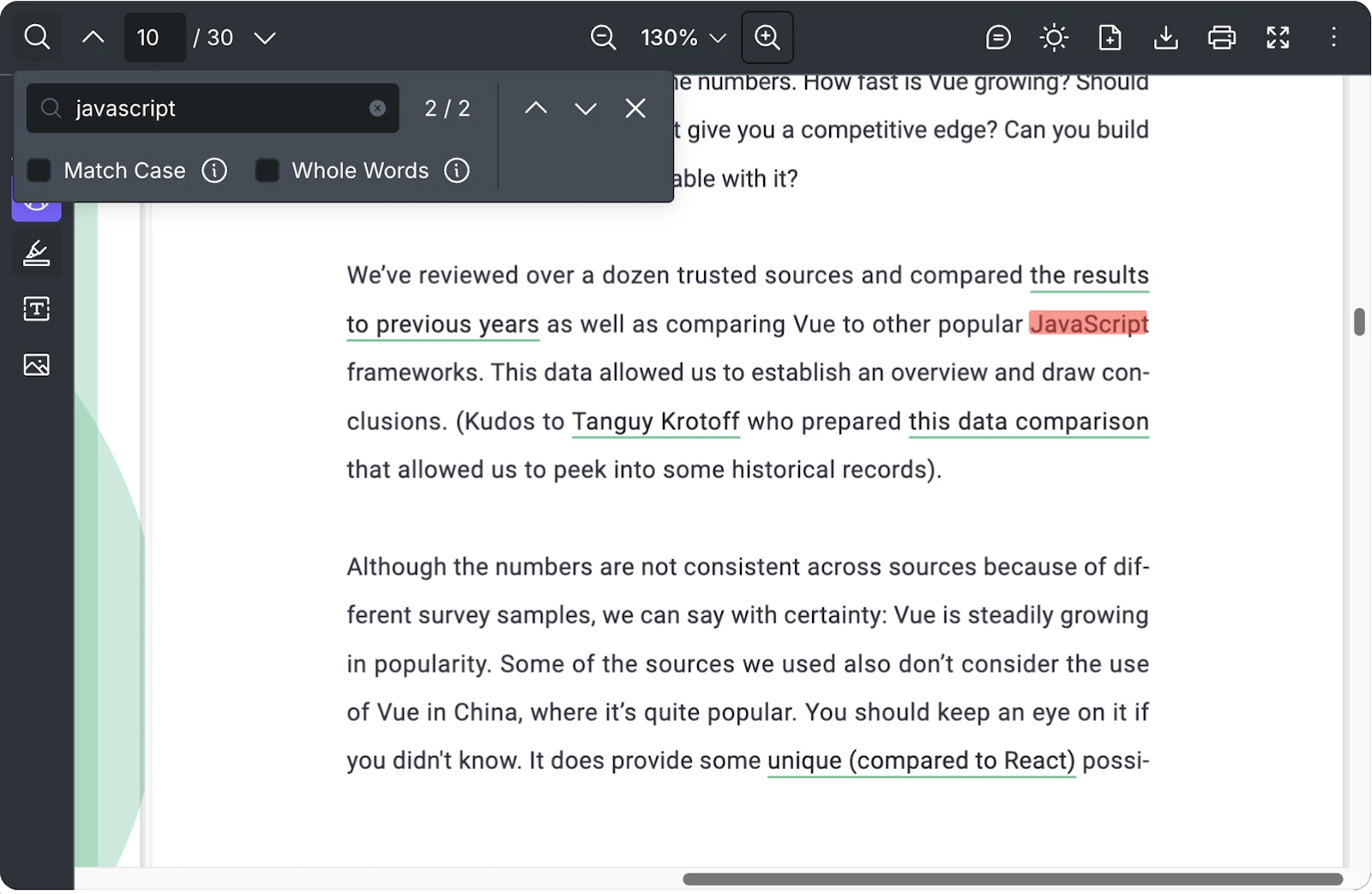 Vue PDF Viewer screenshot 5
