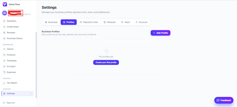 Velvio Flow — Professional Invoicing screenshot 20