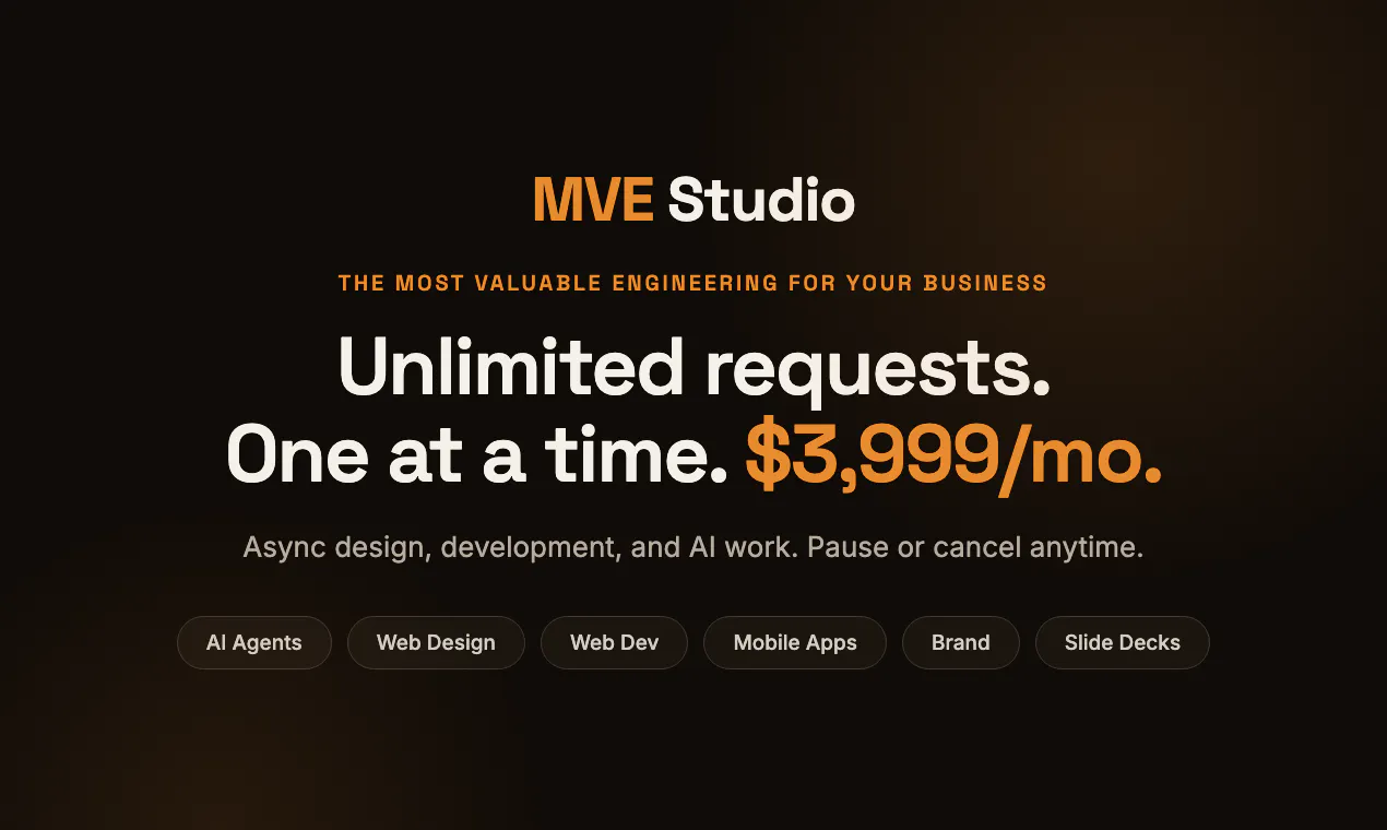 Development studio for AI and web