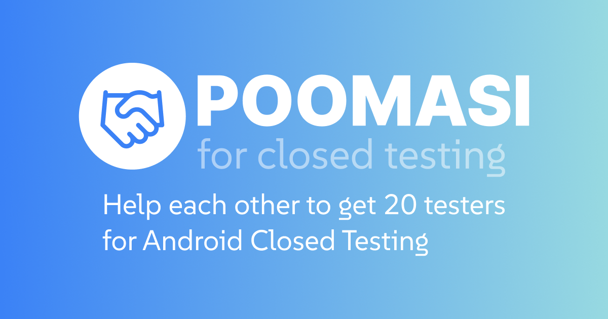 Média Poomas - Aider mutuellement pour les tests fermés Android 1