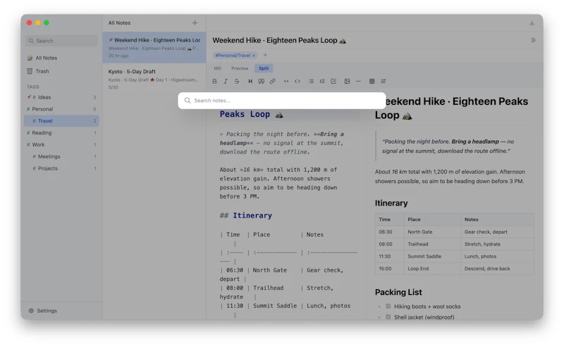 Fish Notes screenshot 4