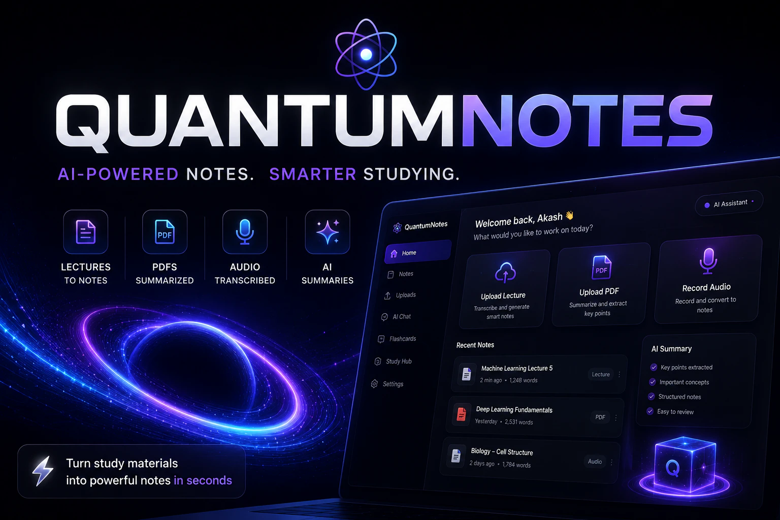 QuantumNotes logo