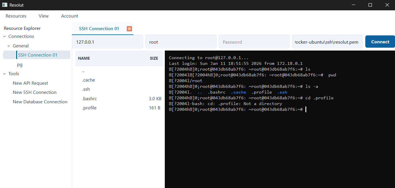 Resolut - Screenshot 3 showing product features and functionality