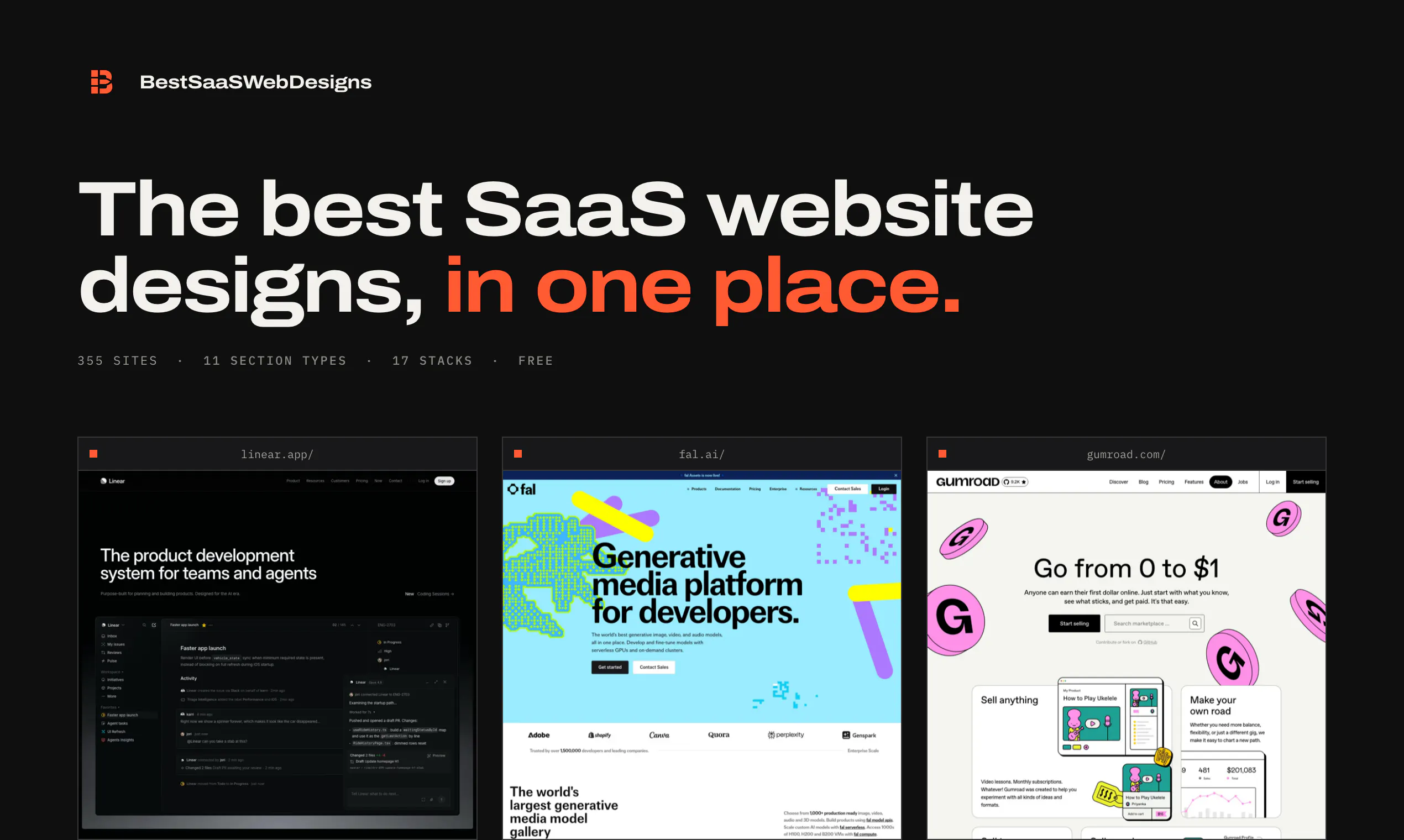 BestSaaSWebDesigns gallery image